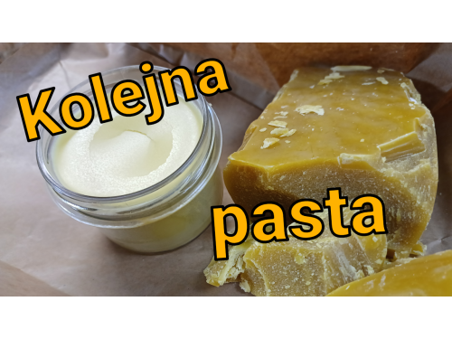Własnej roboty pasta do skóry naturalnej